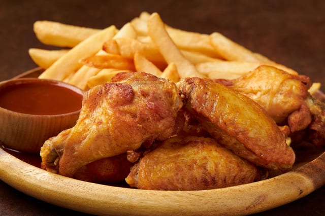 20pc Chicken & Fries.