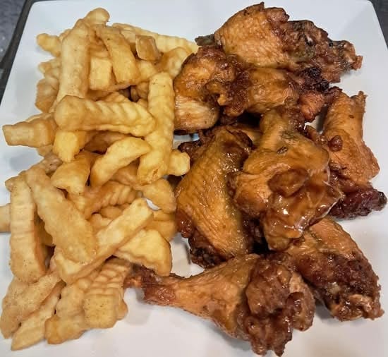 10pc Flavored Wings.